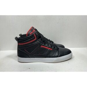 Osiris Raider Black Red High Top Skate Sneakers Size Men's Size 10.5 Shoes